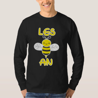 Les Bee An Lgbt Lesbian Pride Lesbian T-Shirt