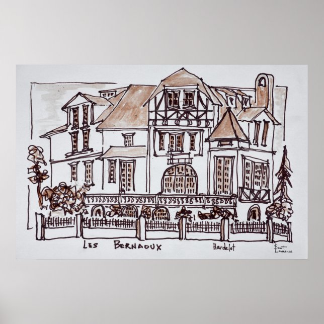 Les Bernaoux | Neufchatel Hardelot, France Poster (Front)