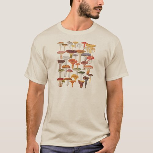 Les Champignons Mushrooms T_Shirt