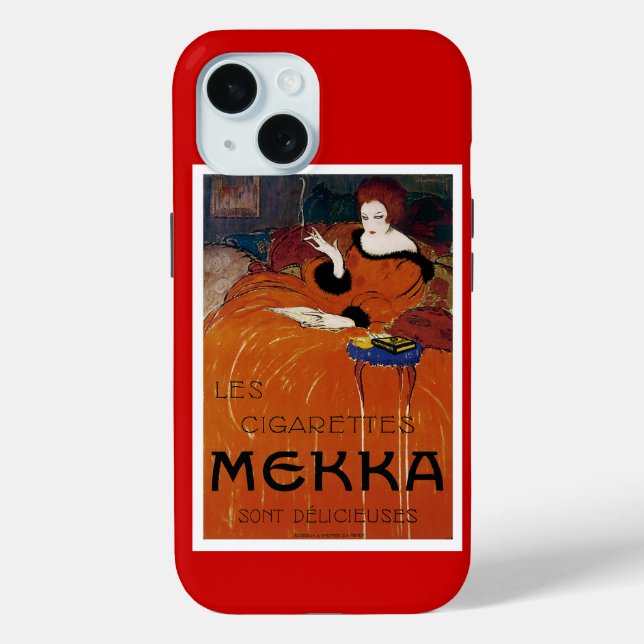 Les Cigarettes Mekka Case-Mate iPhone Case (Back)