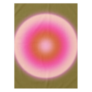 Les Couleurs 05 Gradient Olive And Pink Aura Tablecloth