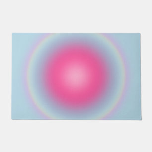Les Couleurs 08 Gradient Pink And Blue Aura Doormat