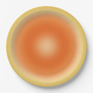 Les Couleurs 13 Sunshine Gradient Paper Plates