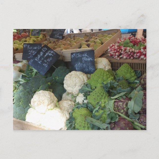 Les Couleurs de la Provence 2: Le Marché Postcard (Front)