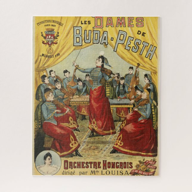 LES DAMES DE ~ BUDA PESTH  JIGSAW PUZZLE (Vertical)