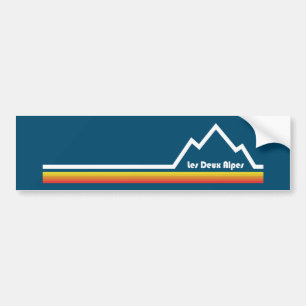 Les Deux Alpes France Bumper Sticker