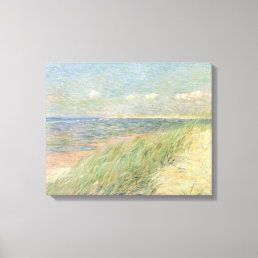 Les Dunes du Zwin, Knokke, 1887 (oil on canvas) Canvas Print