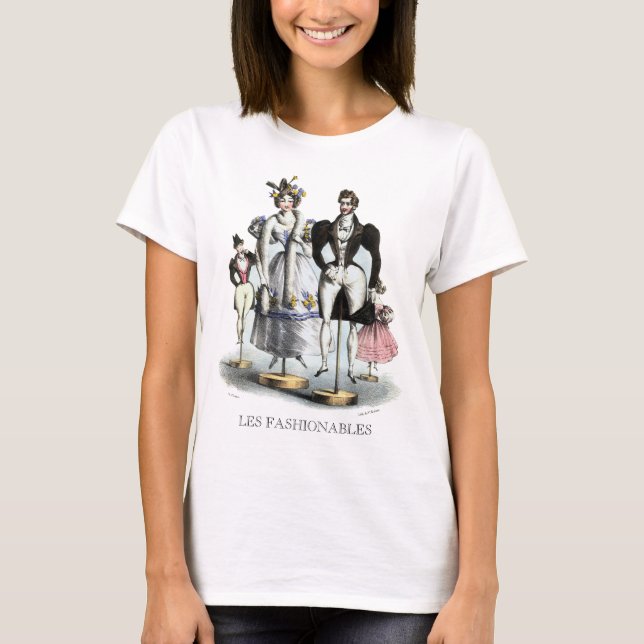 Les Fashionables by Philipon - Design on Front T-Shirt (Front)