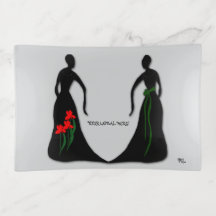 Les Femmes Initial Trinket Tray