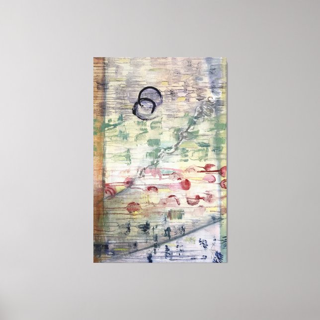 "Les Feuilles" by Joan Soilleux Canvas Print (Front)