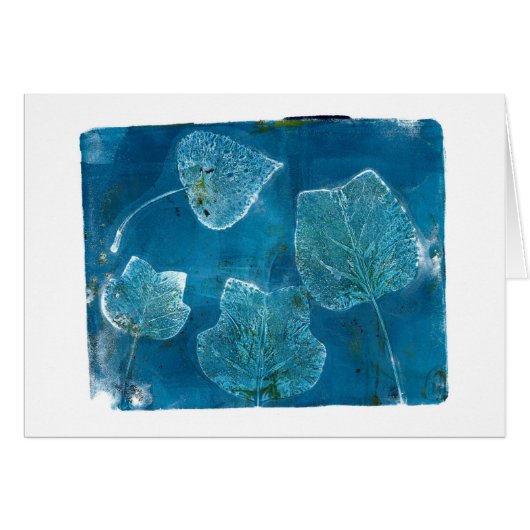 Les Feuilles Mortes Cards (Front Horizontal)