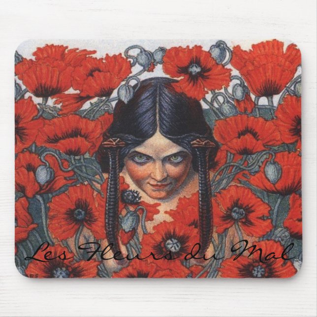 Les Fleurs du Mal - Destruction Mouse Pad (Front)