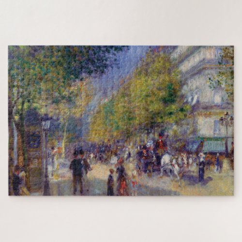 Les Grands Boulevards by Renoir Jigsaw Puzzle
