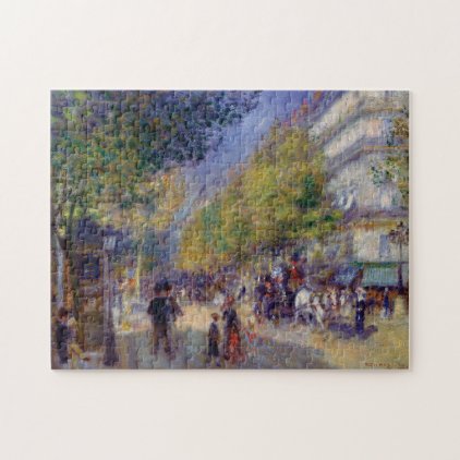 Les Grands Boulevards by Renoir Jigsaw Puzzle