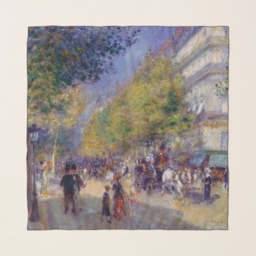 Les Grands Boulevards by Renoir Scarf