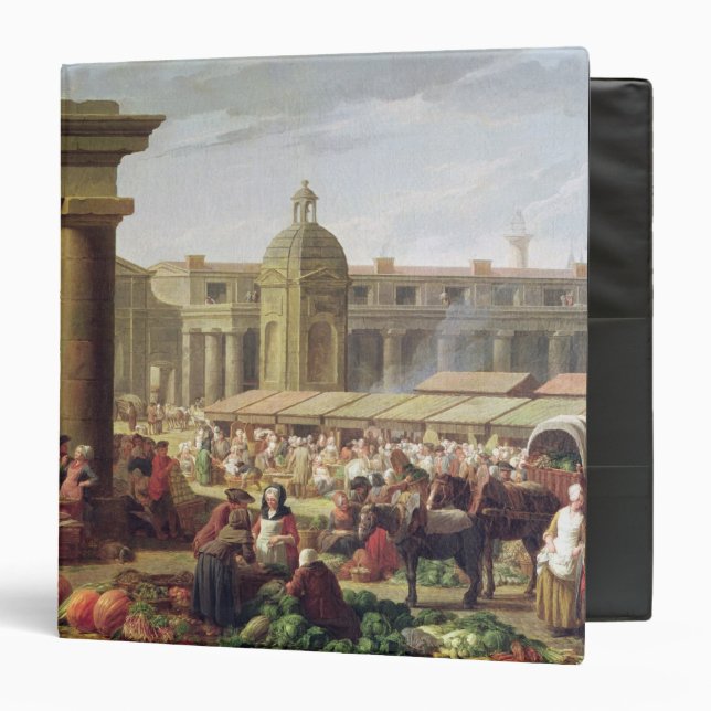 Les Halles, Paris 3 Ring Binder (Front/Inside)