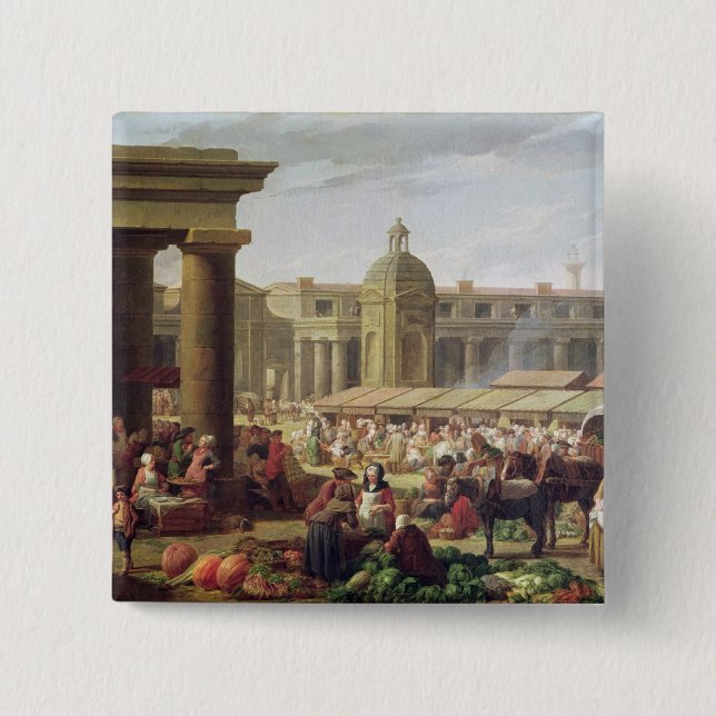 Les Halles, Paris Button (Front)