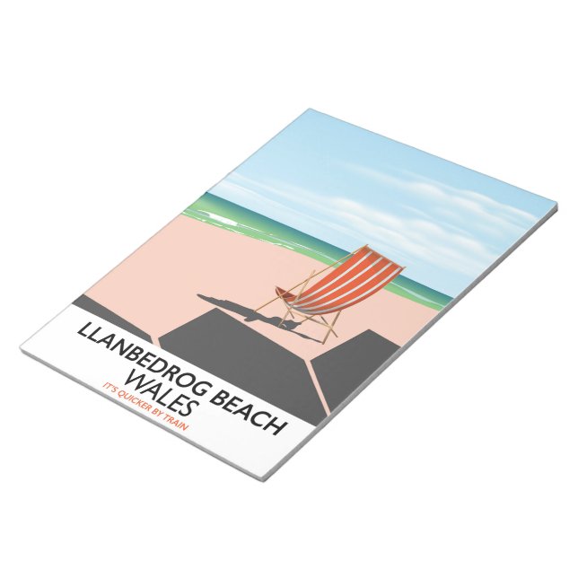 Les Houches France ski poster Notepad (Angled)
