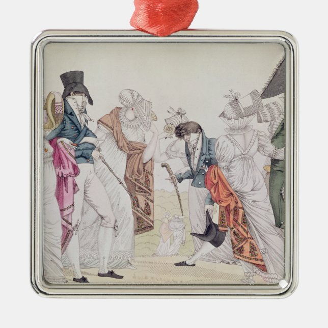 Les Invisibles', c.1807 Metal Ornament (Front)