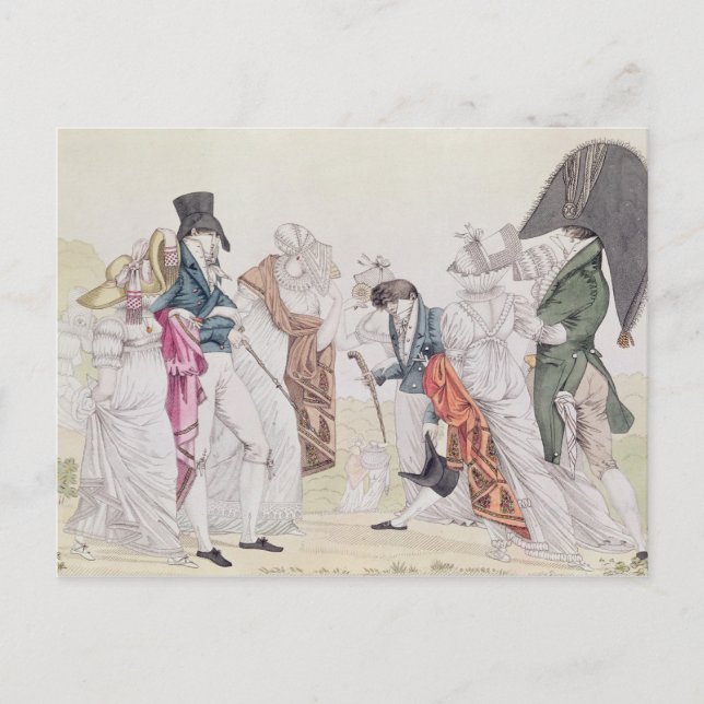 Les Invisibles', c.1807 Postcard (Front)