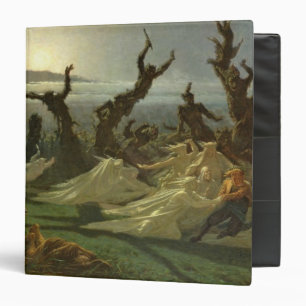 Les Lavandieres de la Nuit  c.1861 3 Ring Binder