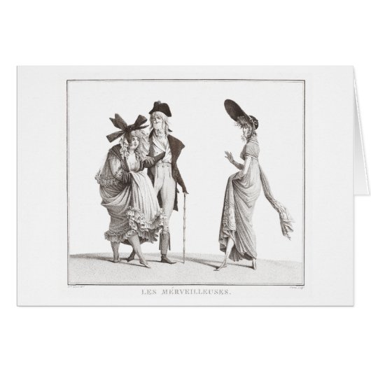 Les Mérveilleuses - 18th Century Fashion Victims (Front Horizontal)