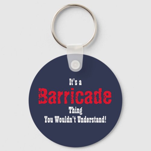 Les Miserables Barricade Keychain