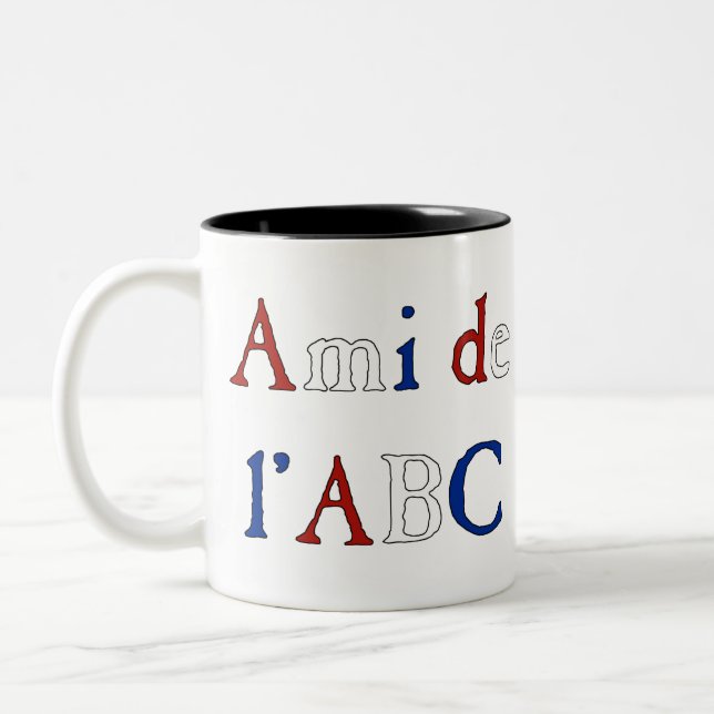 Les Misérables Love: Ami de l'ABC Mug Tricolor (Left)