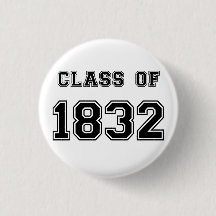 Les Misérables Love: Class of 1832 Button