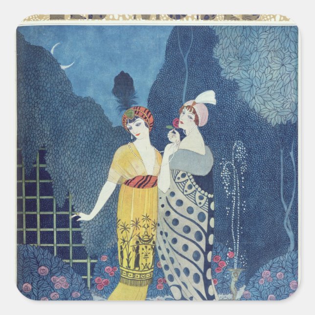 Les Modes Square Sticker (Front)