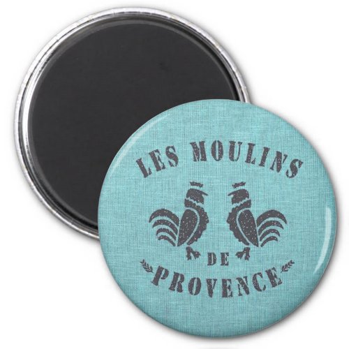 Les Moulins De Provence Magnet