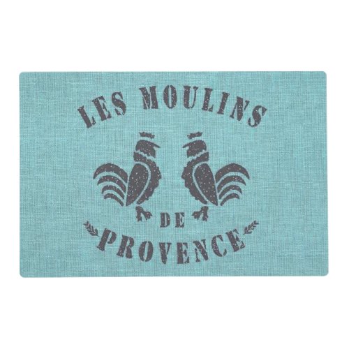 Les Moulins De Provence Placemat