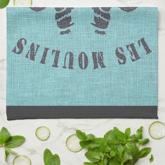 Les Moulins De Provence Towel (Folded)