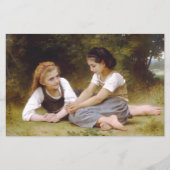 Les Noisettes: Young Girls Collecting Hazelnuts (Front)