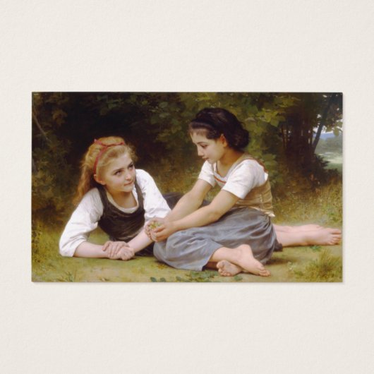 Les Noisettes: Young Girls Collecting Hazelnuts (Back)