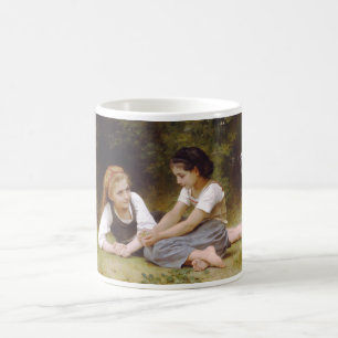 Les Noisettes: Young Girls Collecting Hazelnuts Coffee Mug
