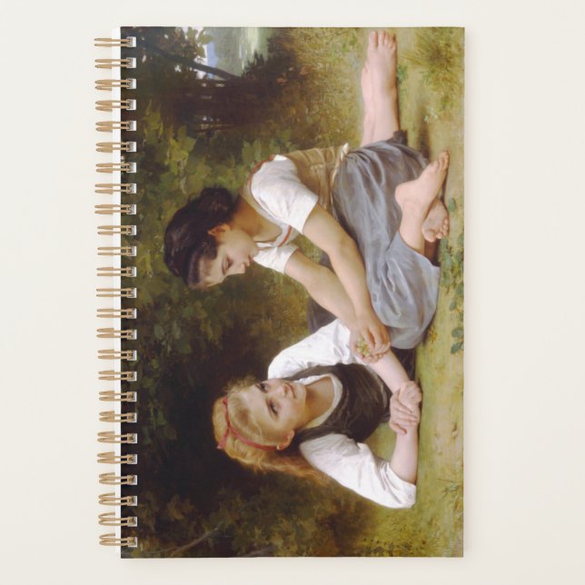 Les Noisettes: Young Girls Collecting Hazelnuts Planner (Front)