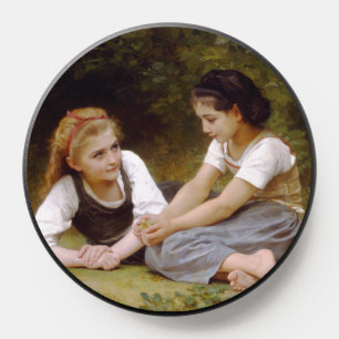 Les Noisettes: Young Girls Collecting Hazelnuts PopSocket