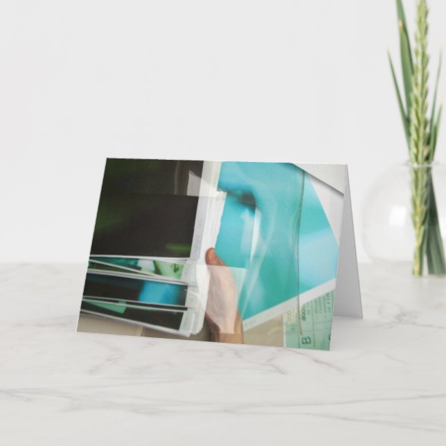 Les Non-Dessins du Jour 2005-2006 Moving Blue Card (Front)