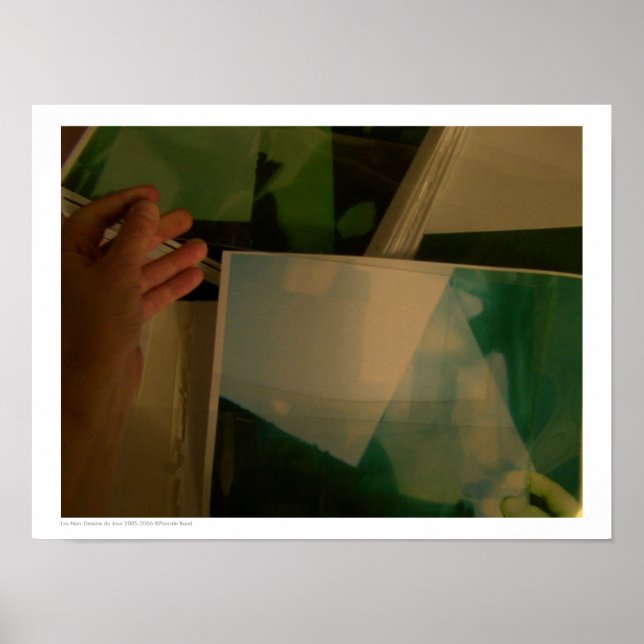 Les Non-Dessins du Jour 2005-2006 Project Green P Poster (Front)