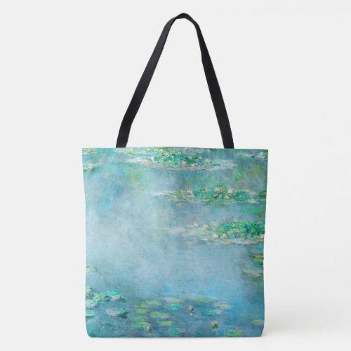 Les Nympheas Water Lilies Impressionism Fine Art Tote Bag