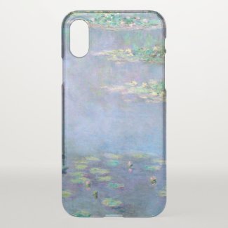 Les Nympheas Water Lilies Monet Fine Art iPhone X Case