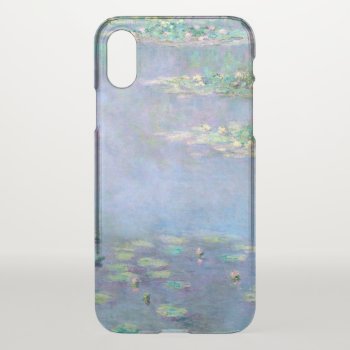 Les Nympheas Water Lilies Monet Fine Art Iphone X Case by monet_paintings at Zazzle