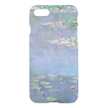 Les Nympheas Water Lilies Monet Fine Art Iphone Se/8/7 Case by monet_paintings at Zazzle