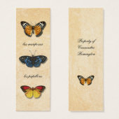 Les Papillons Bookmark (Front & Back)