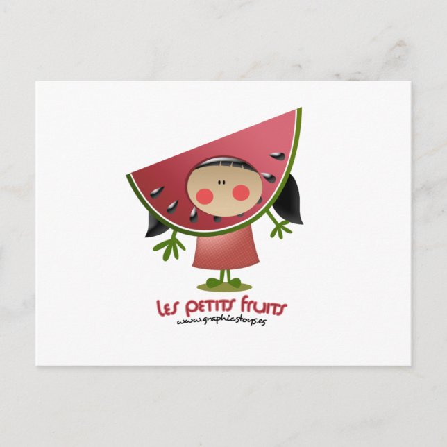 Les petits fruits postcard (Front)
