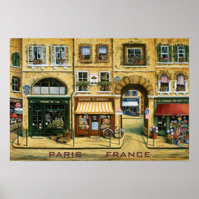 Les Rue De Paris Poster (Front)