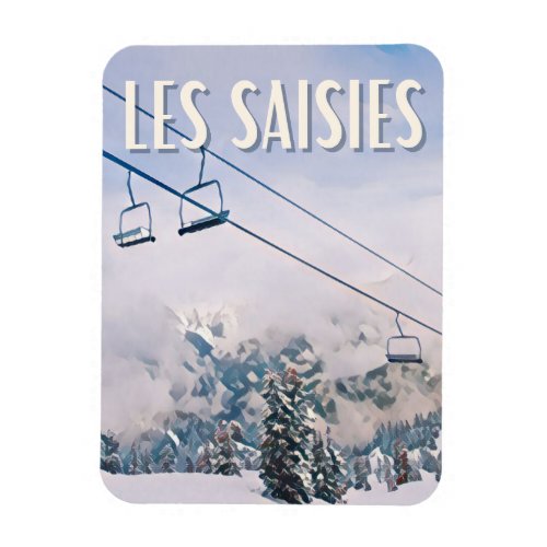 Les Saisies Station de ski  Magnet
