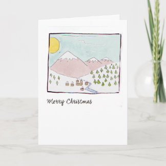 Les Trois Cloches Holiday Card
