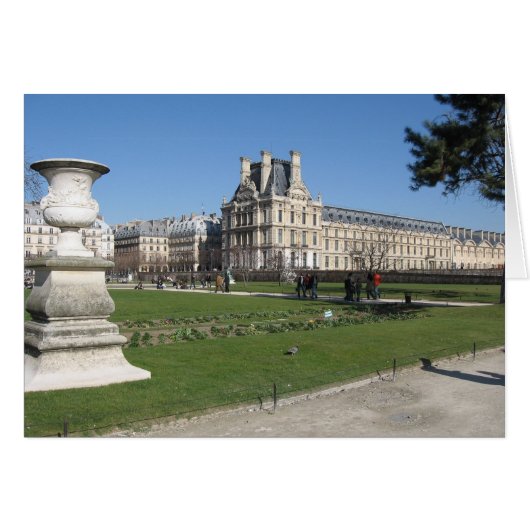 Les Tuileries Cards (Front Horizontal)